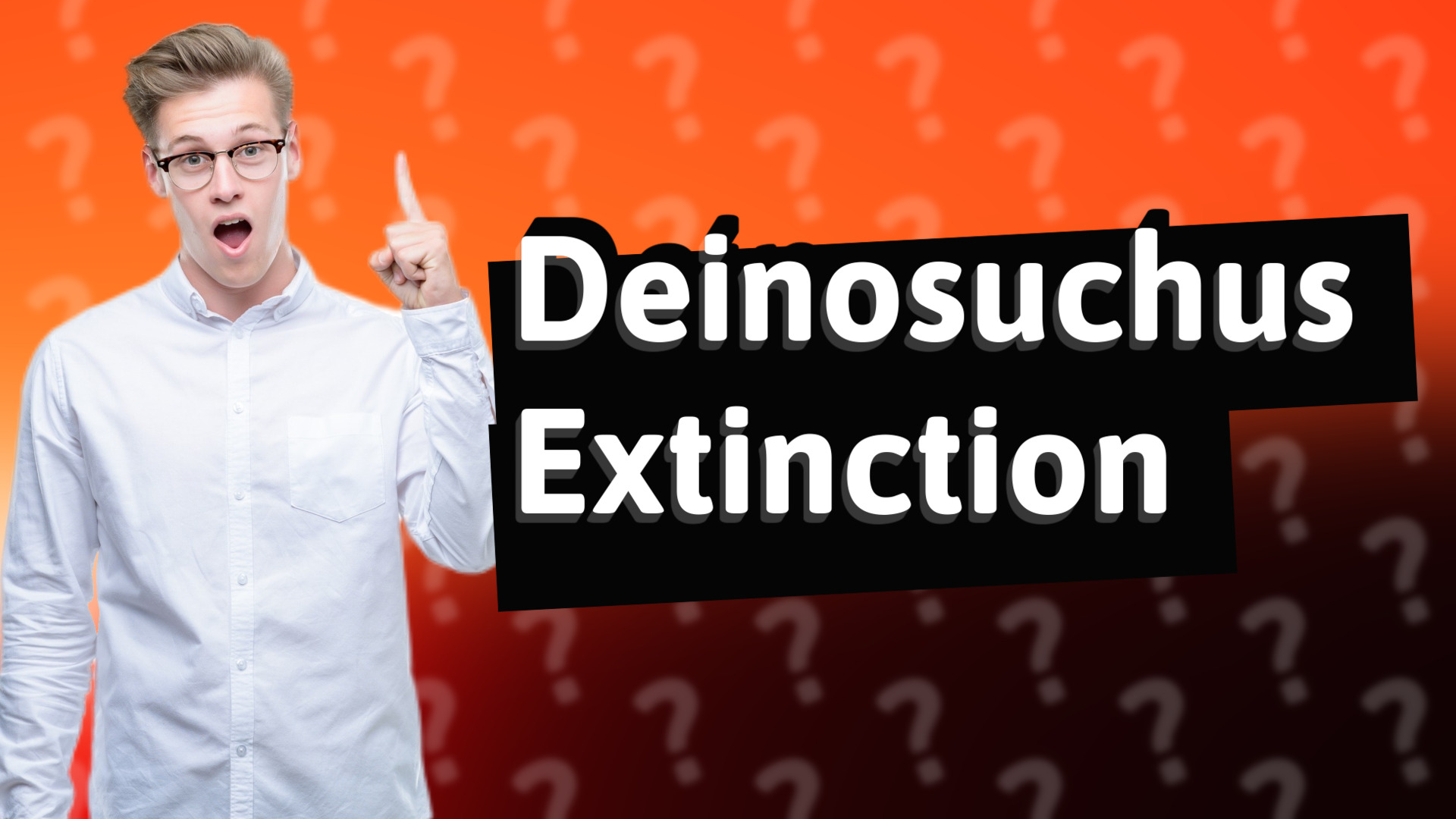 Deinosuchus Extinction