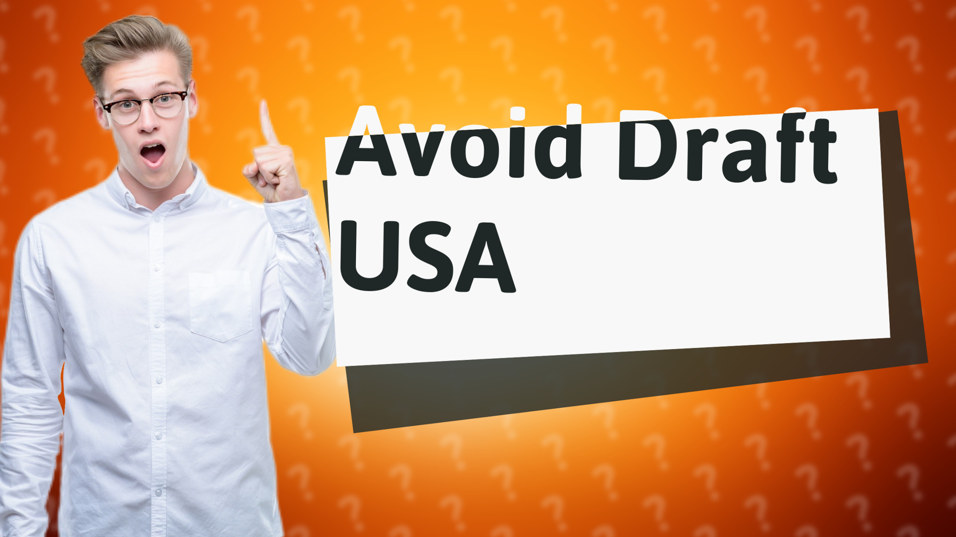 Avoid Draft USA