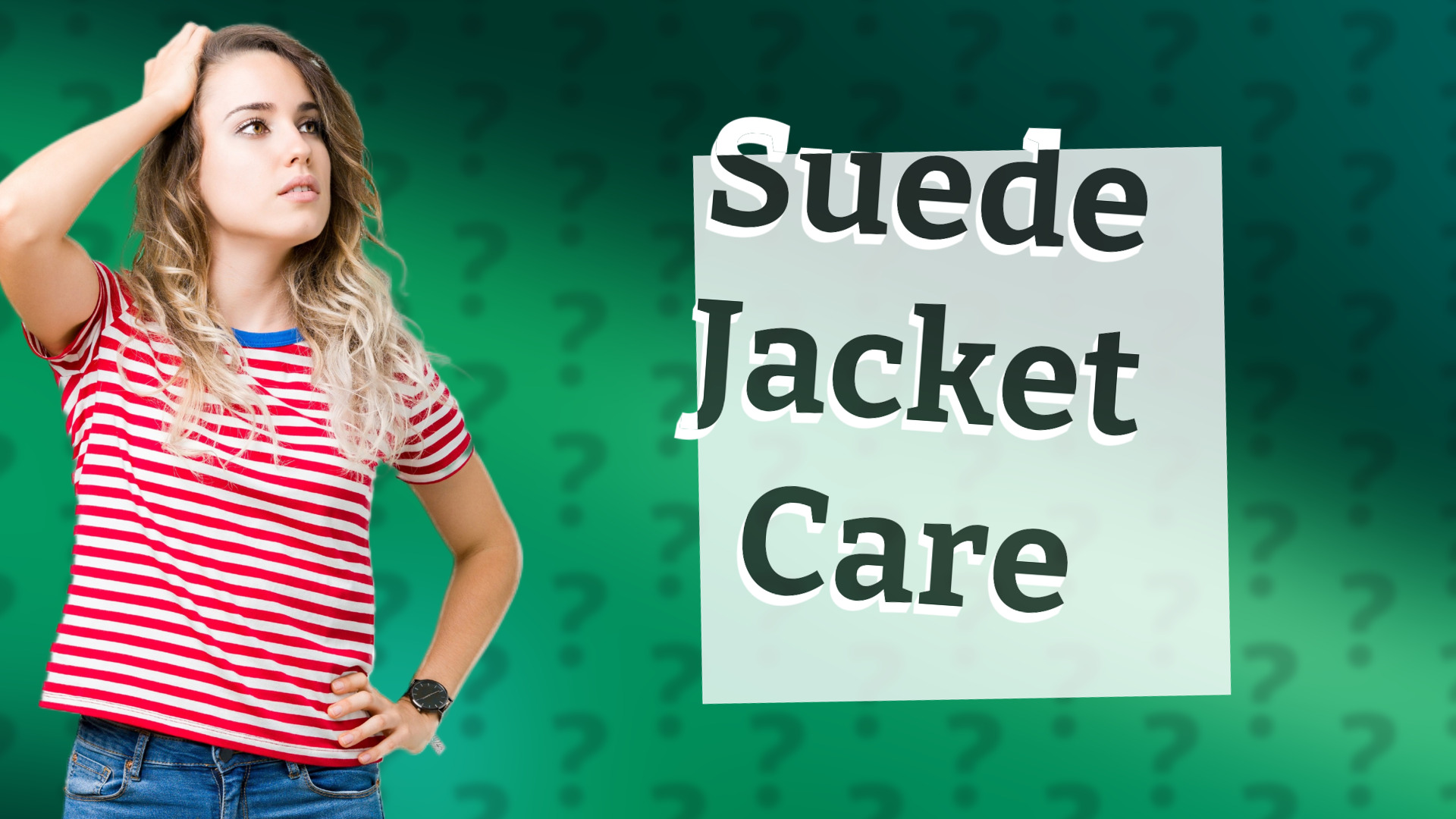 Suede Jacket Care