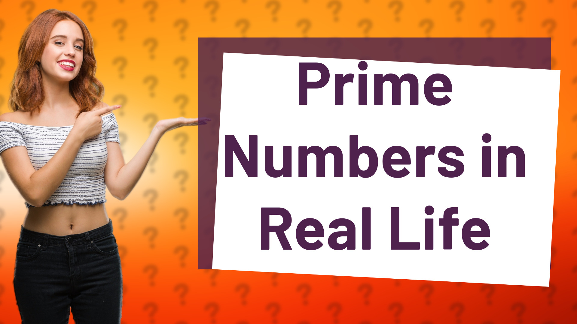 Prime Numbers in Real Life