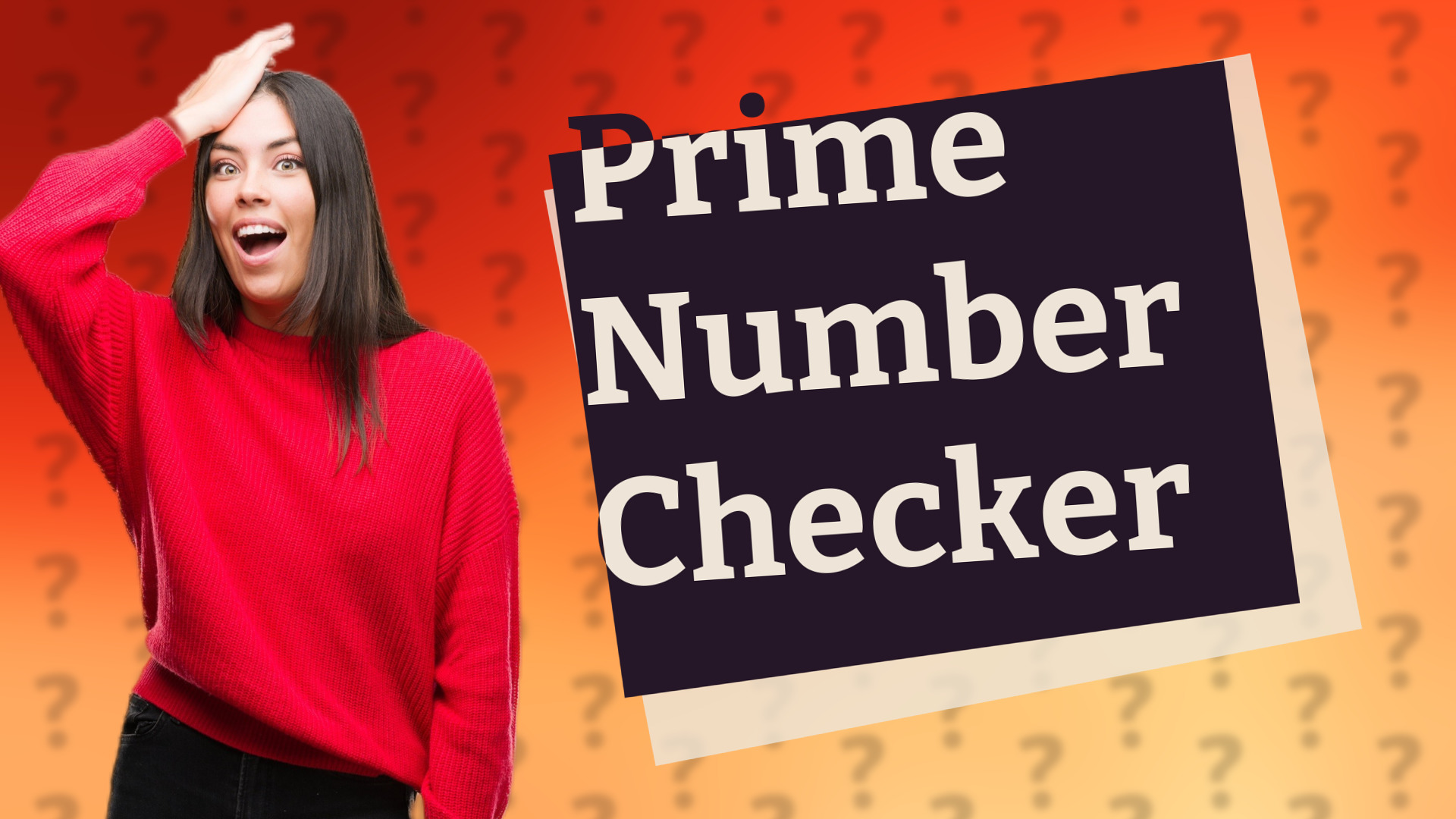 Prime Number Checker