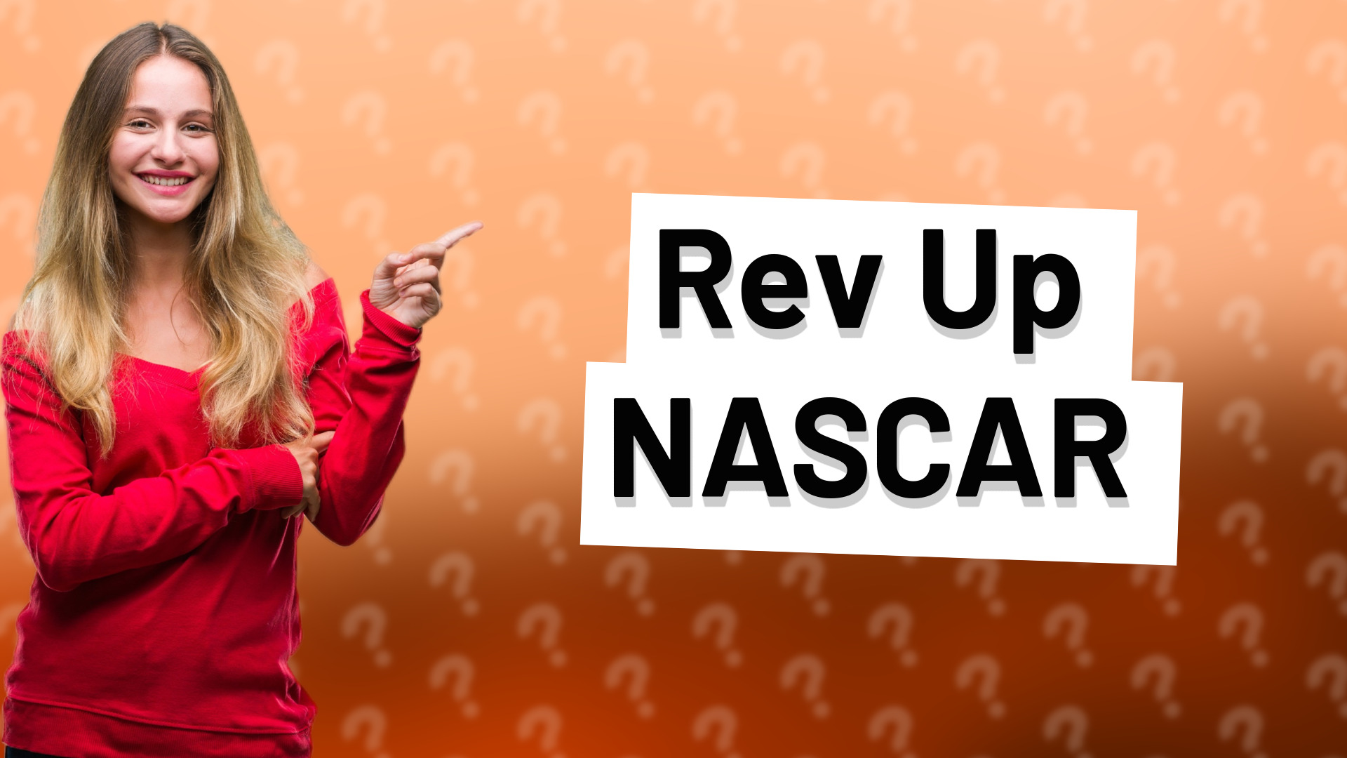 Rev Up NASCAR