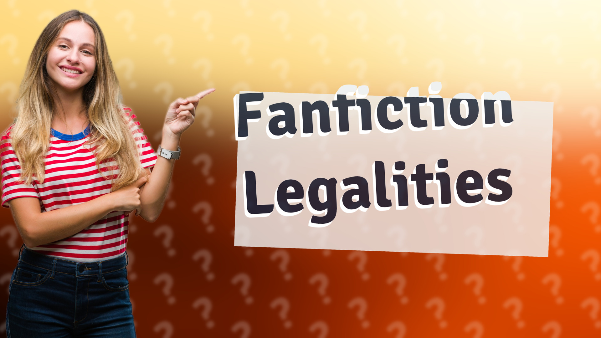 Fanfiction Legalities
