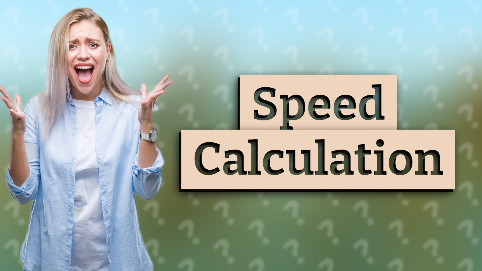 Speed Calculation