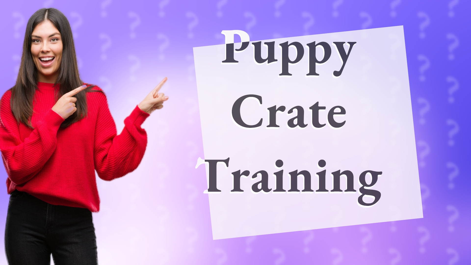 Puppy Crate Training
