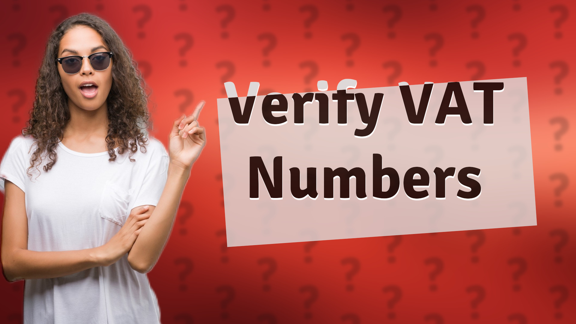 Verify VAT Numbers