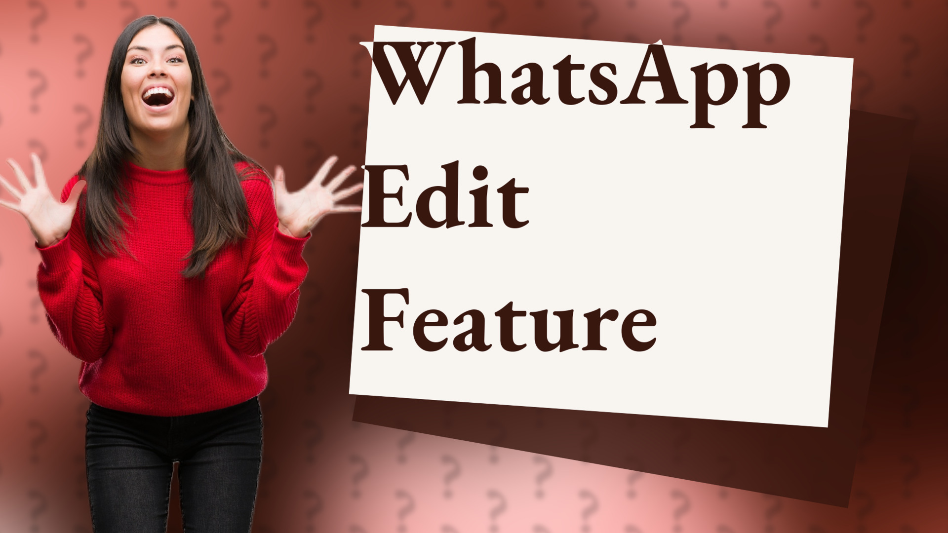 WhatsApp Edit Feature