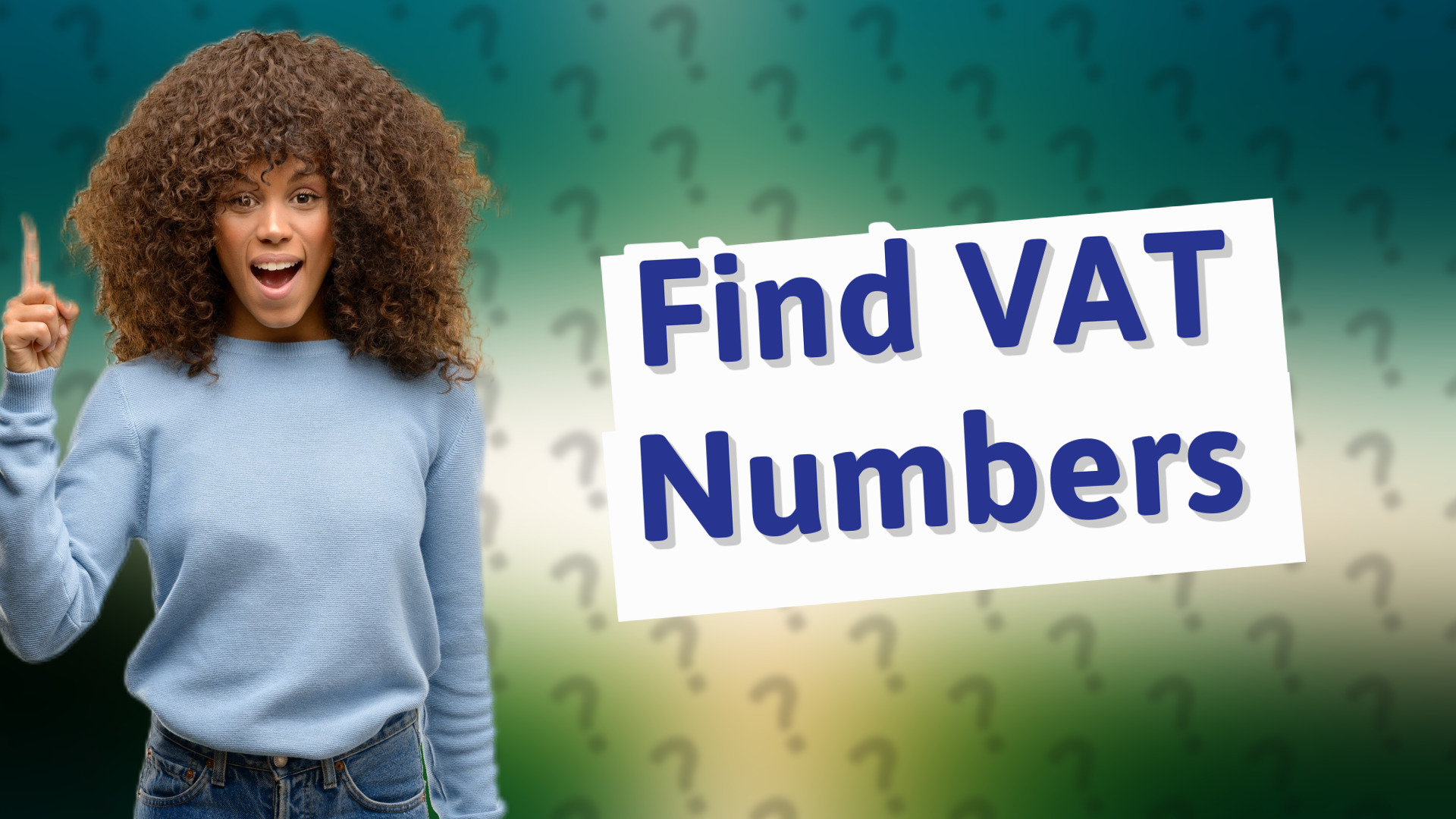 Find VAT Numbers