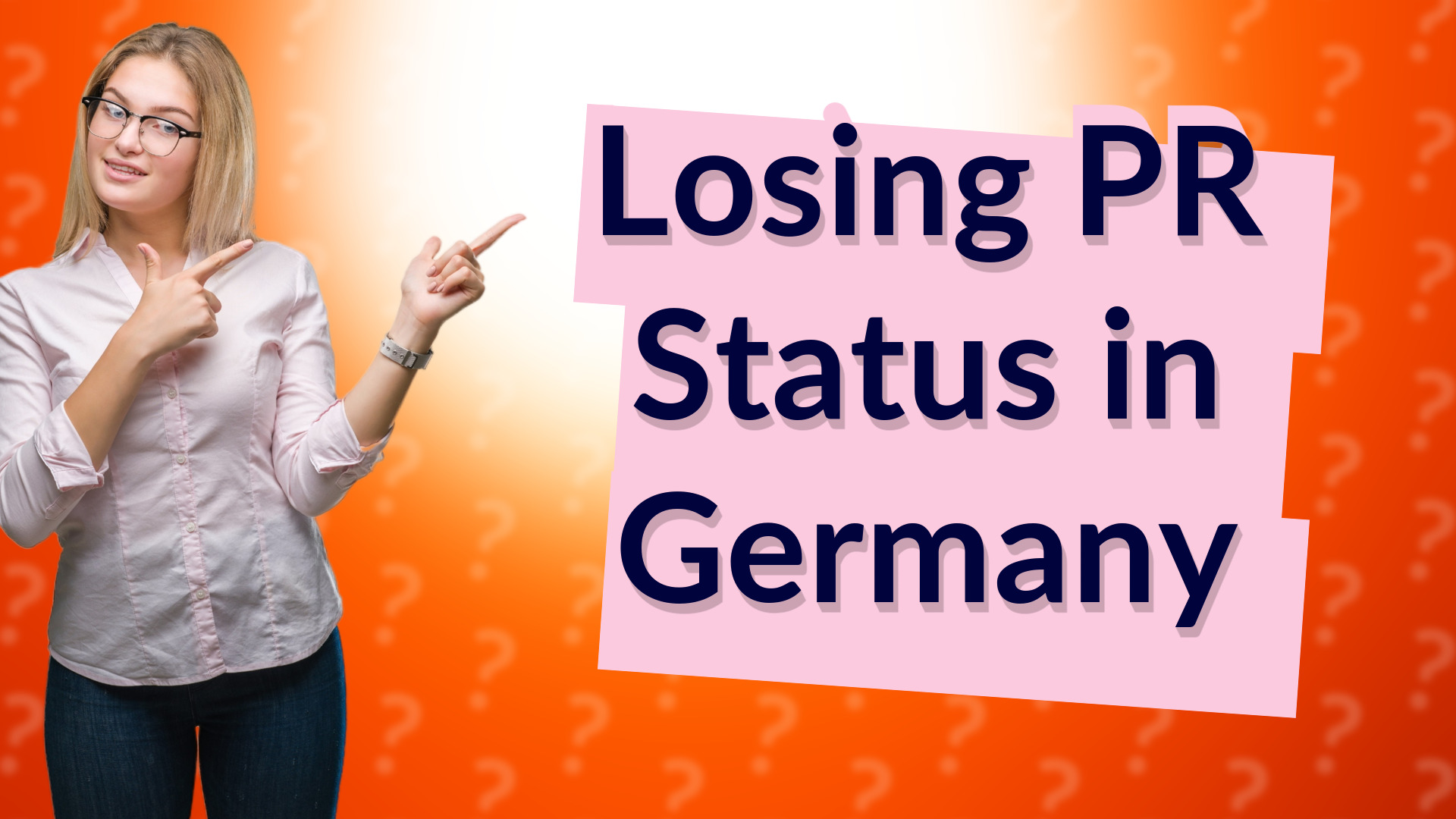 Losing PR Status in Germany
