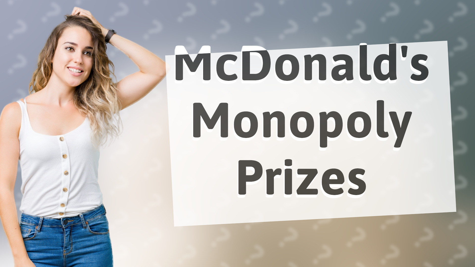 McDonald's Monopoly Prizes