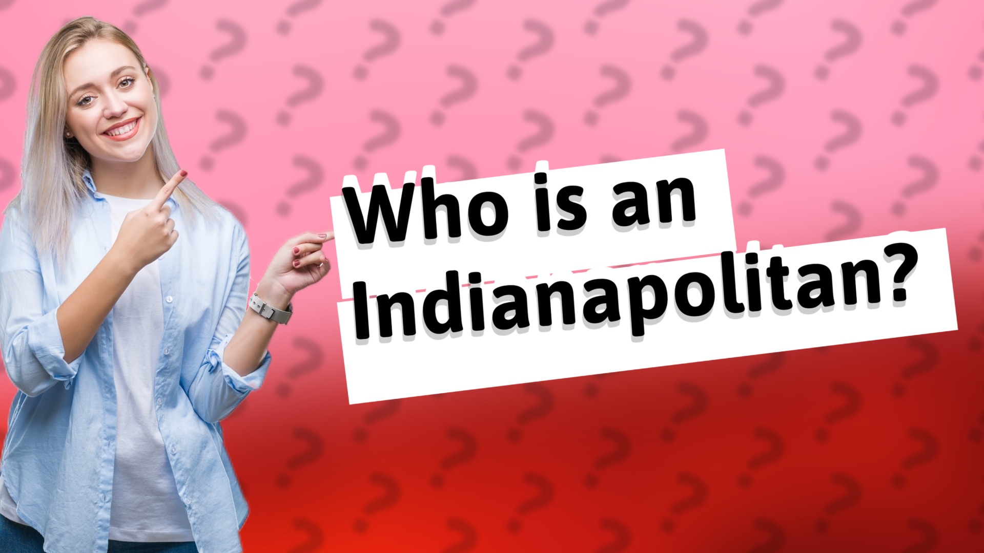 Who is an Indianapolitan?