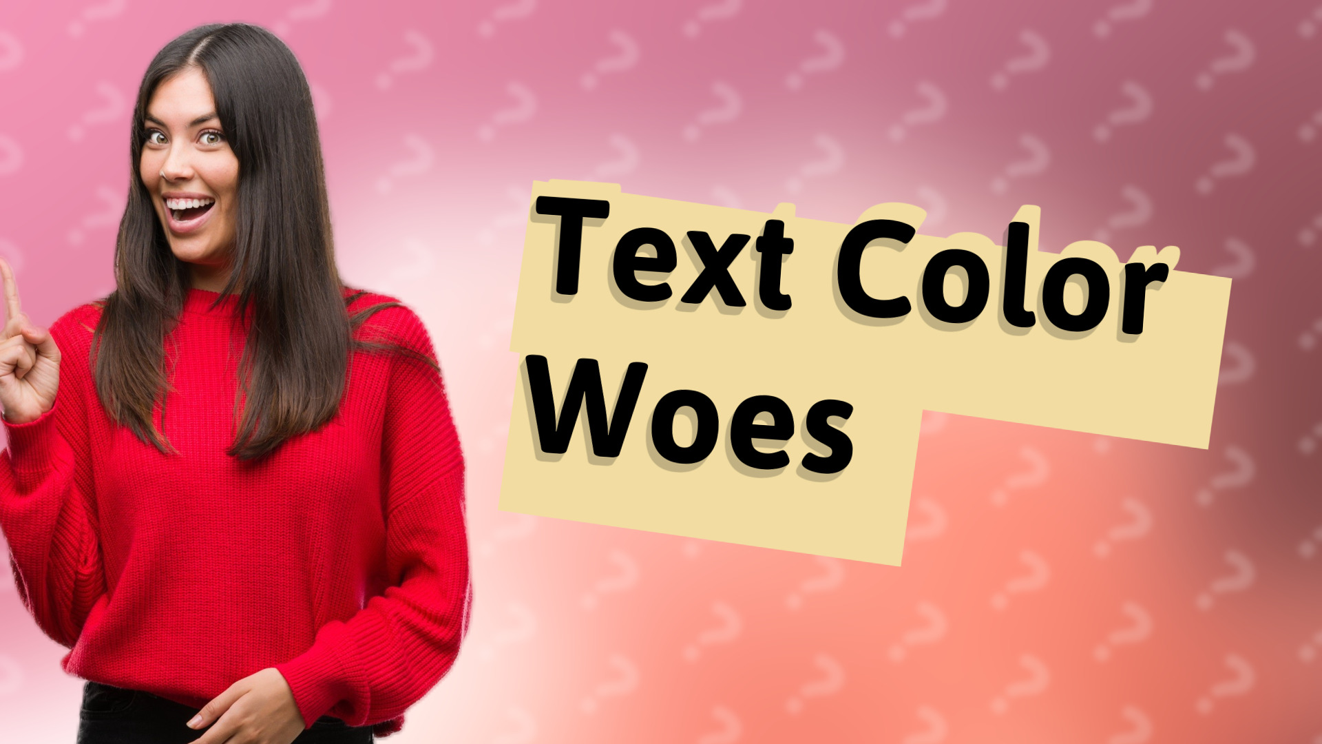 Text Color Woes