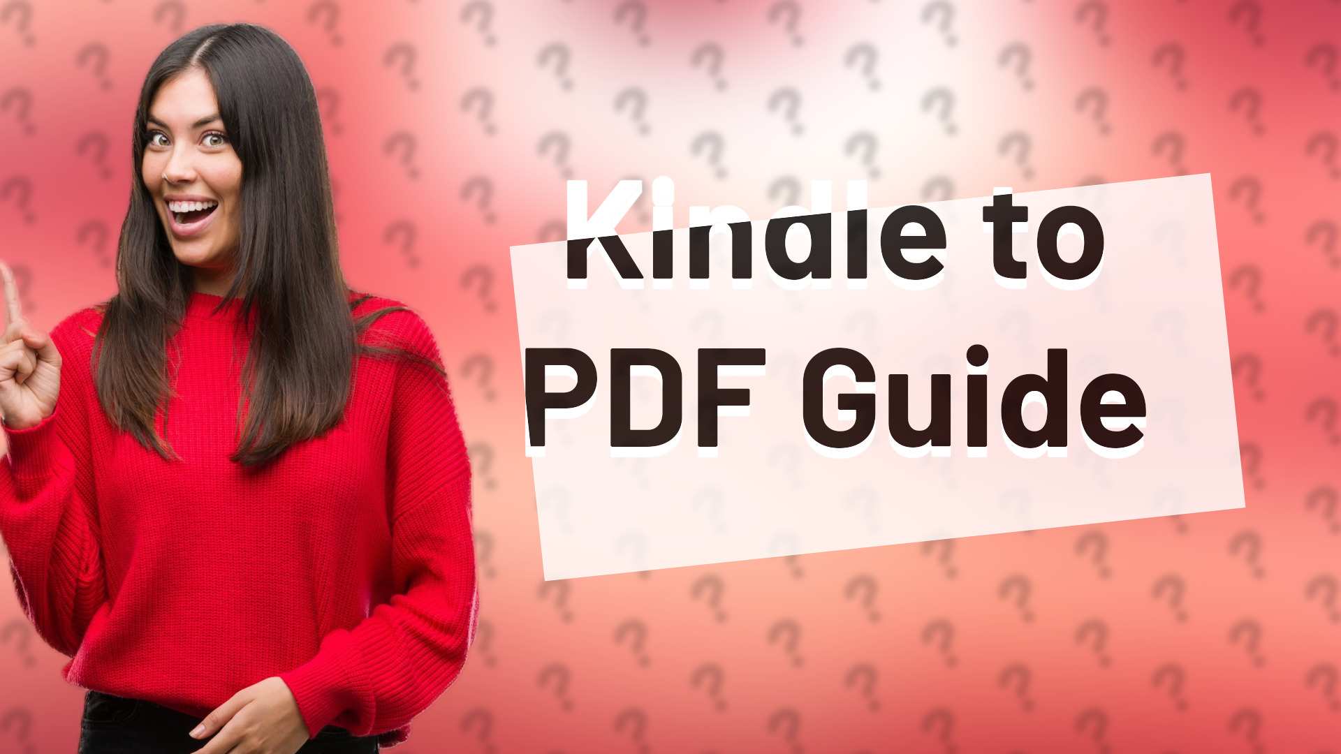 Kindle to PDF Guide