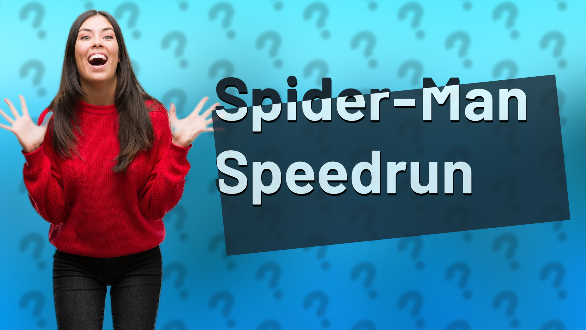 Spider-Man Speedrun
