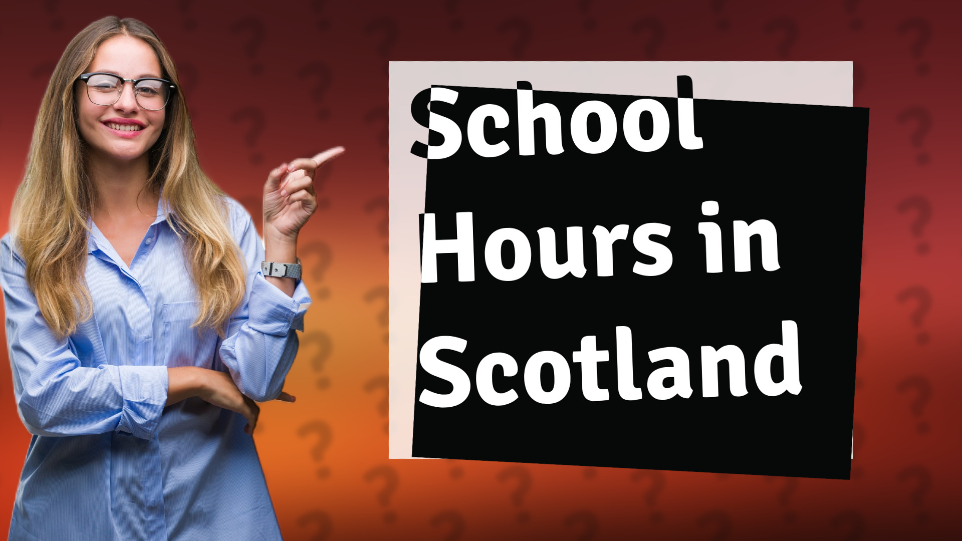 School Hours in Scotland
