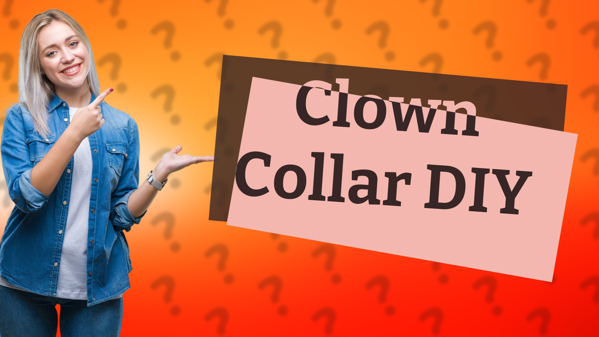 Clown Collar DIY