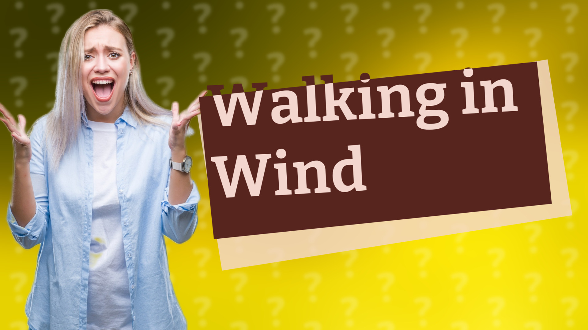 Walking in Wind