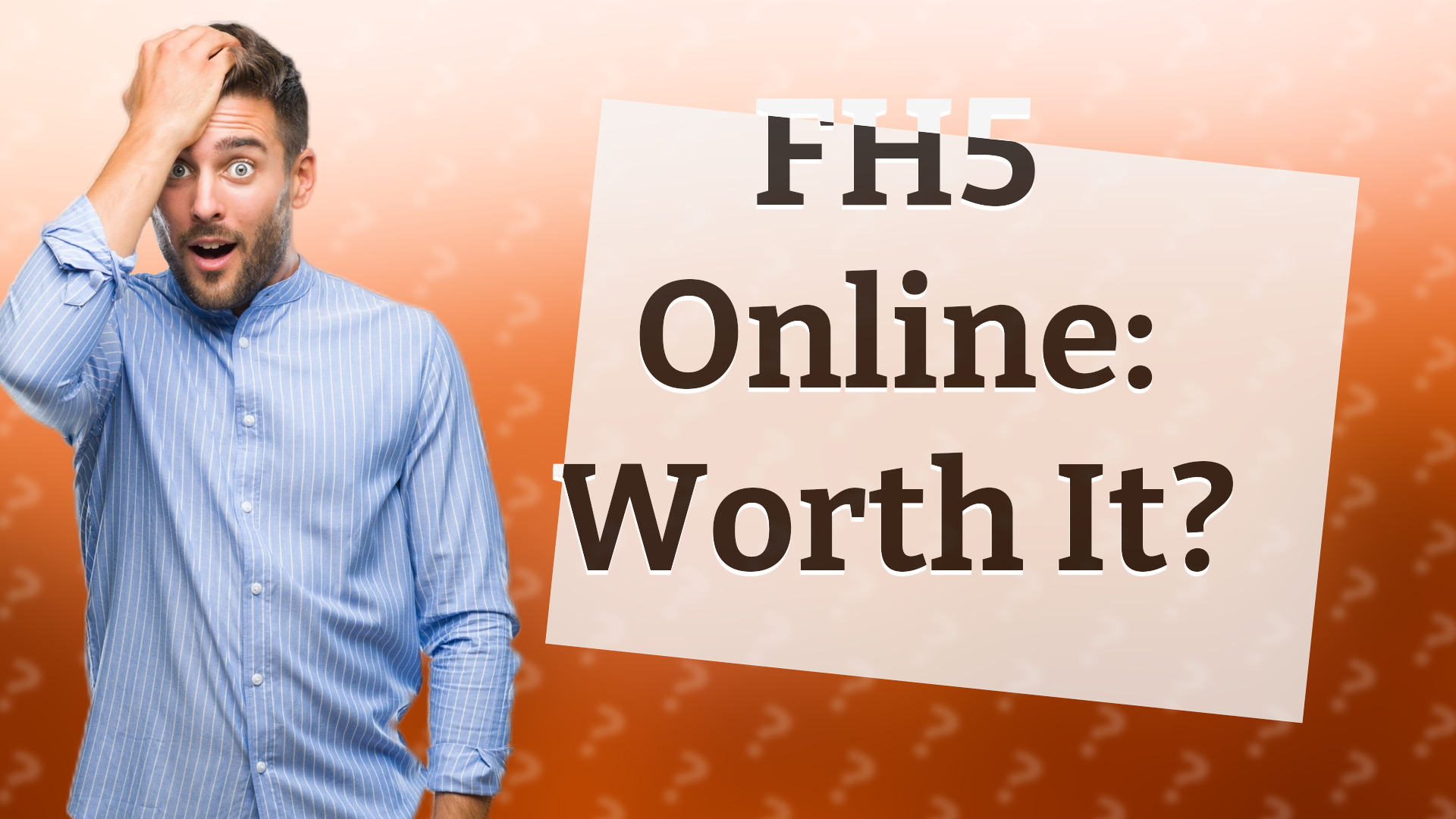 FH5 Online: Worth It?