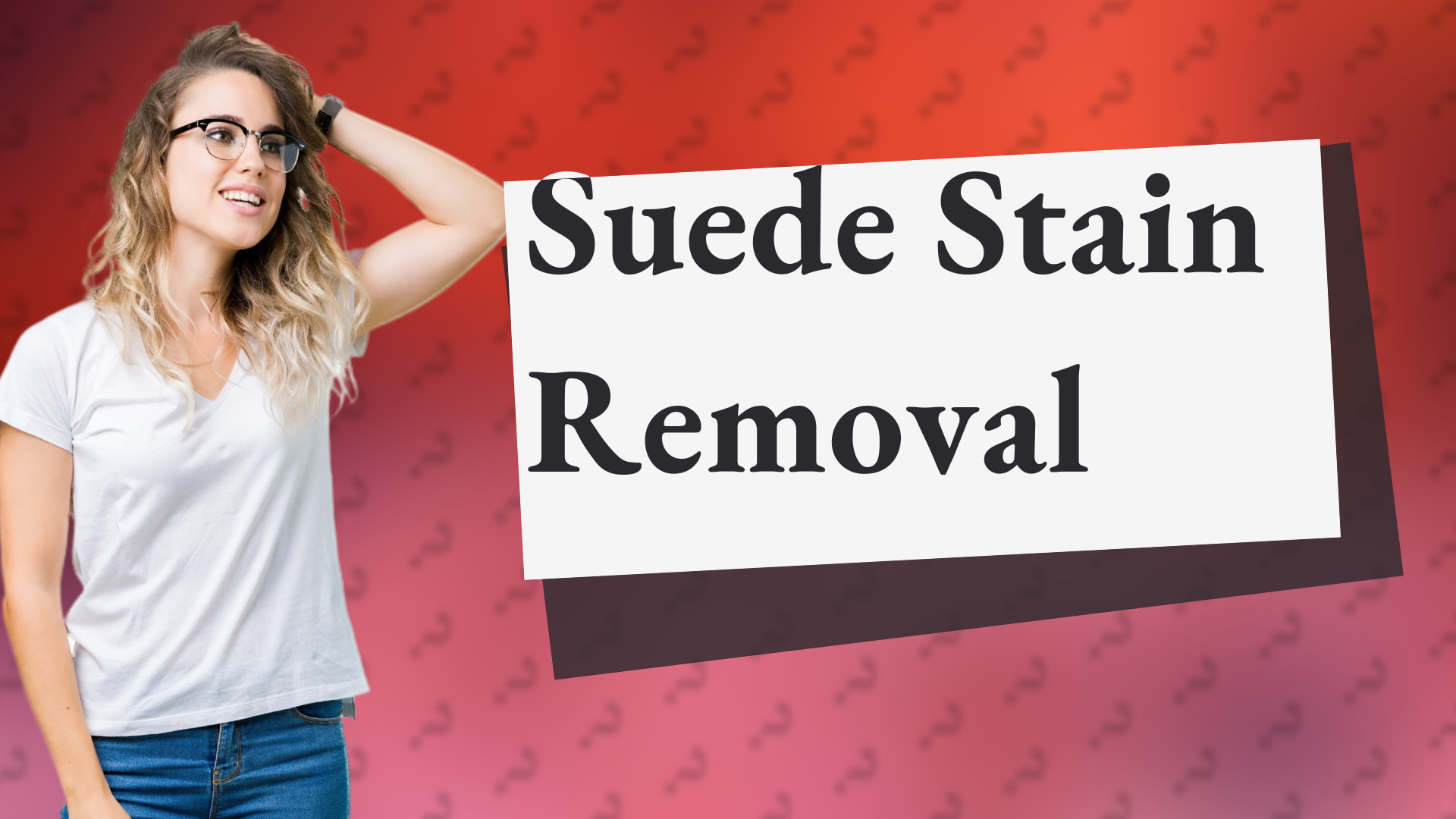 Suede Stain Removal