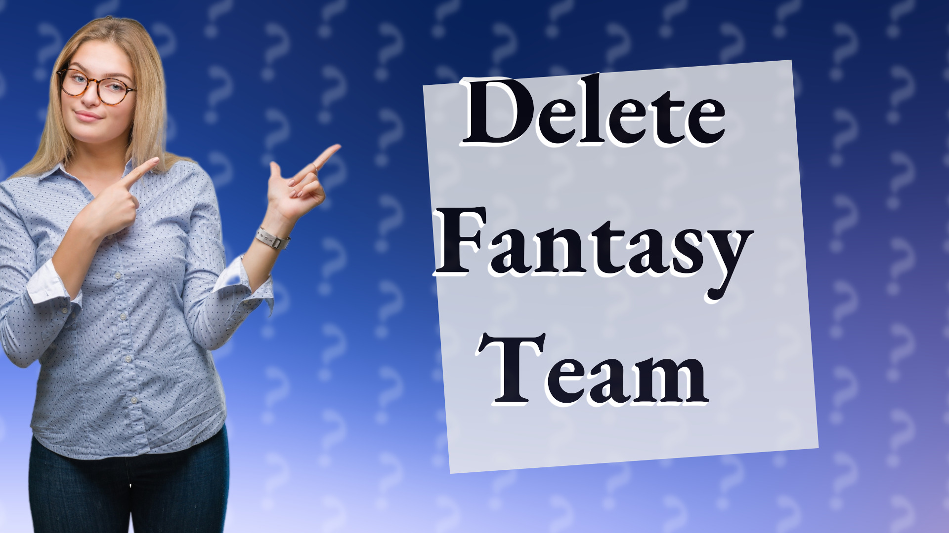 Delete Fantasy Team