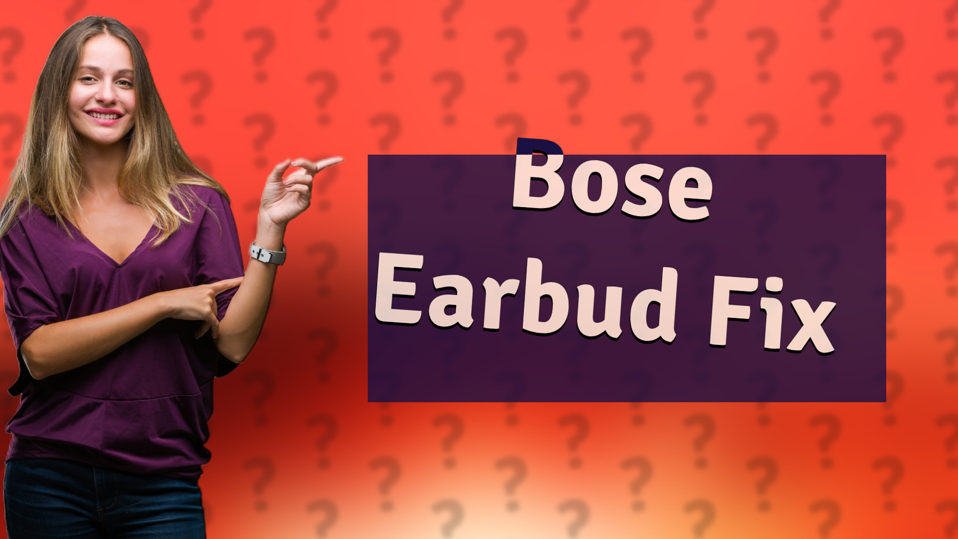 Bose Earbud Fix