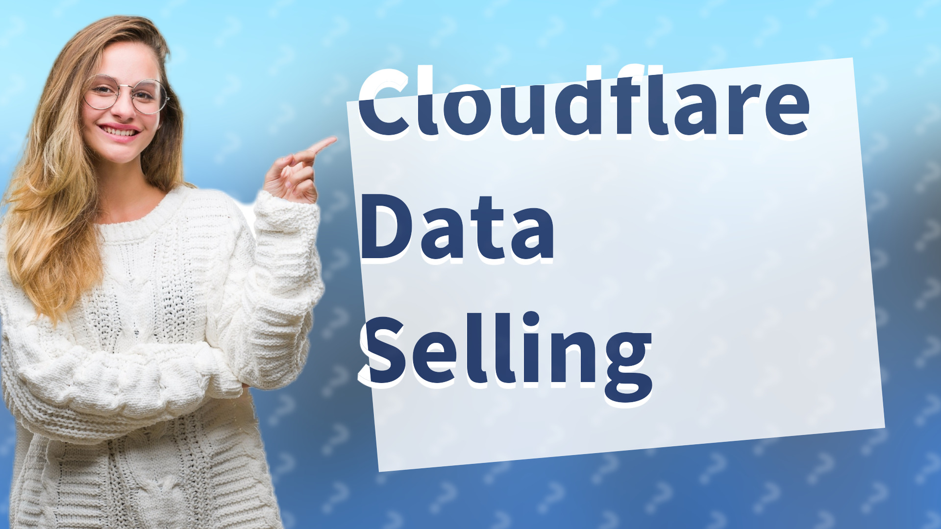 Cloudflare Data Selling