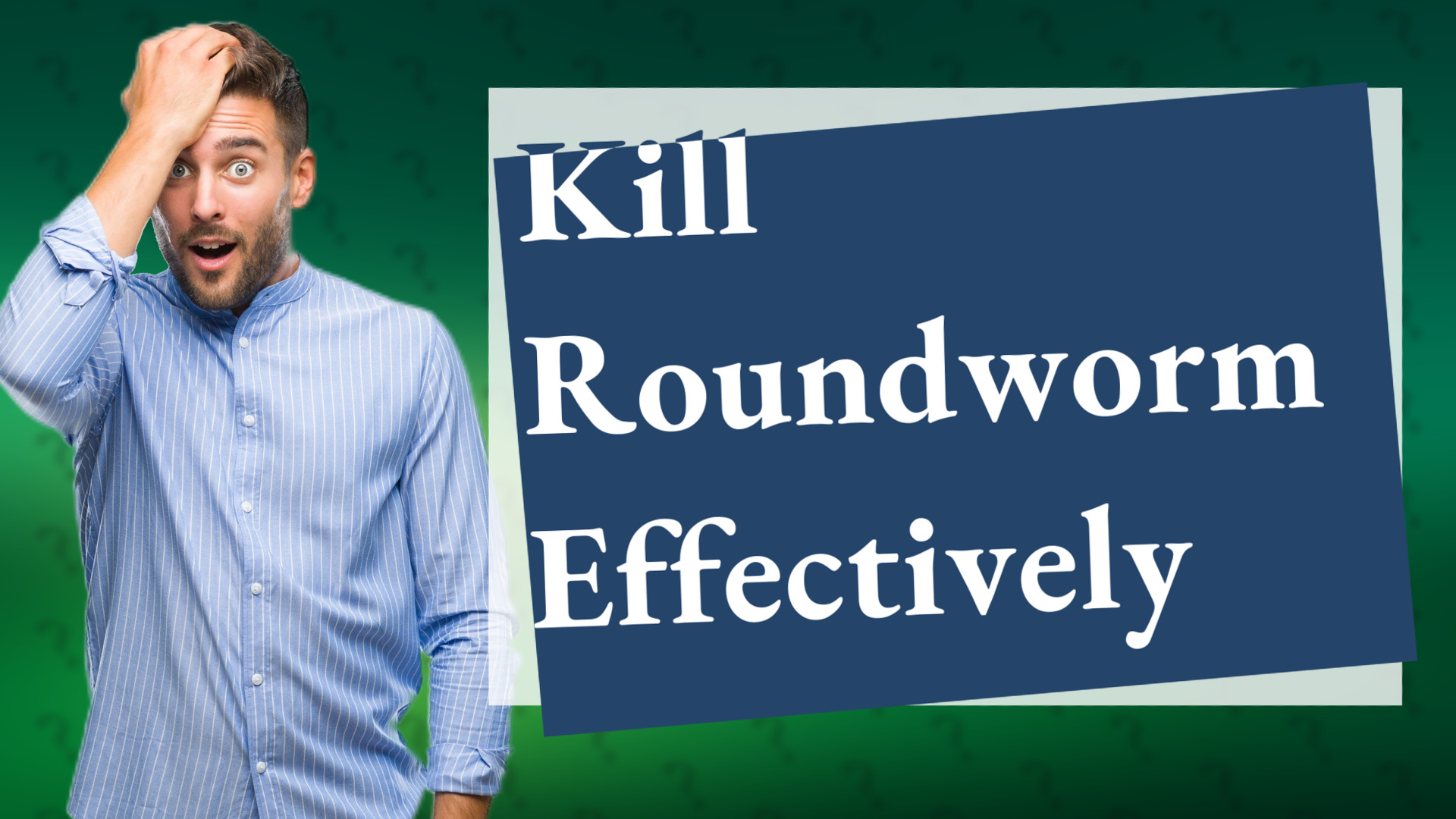 Kill Roundworm Effectively