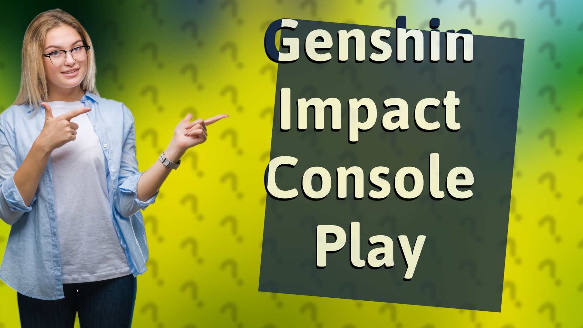 Genshin Impact Console Play