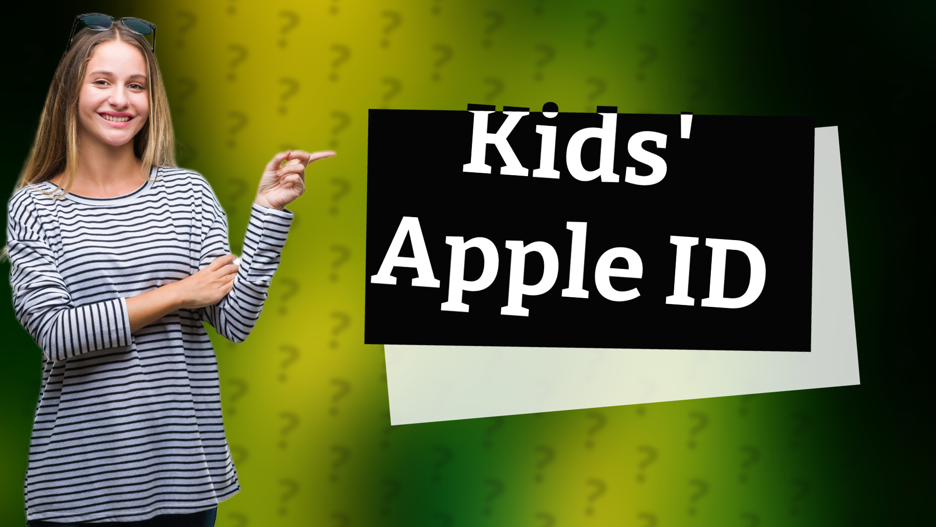 Kids' Apple ID