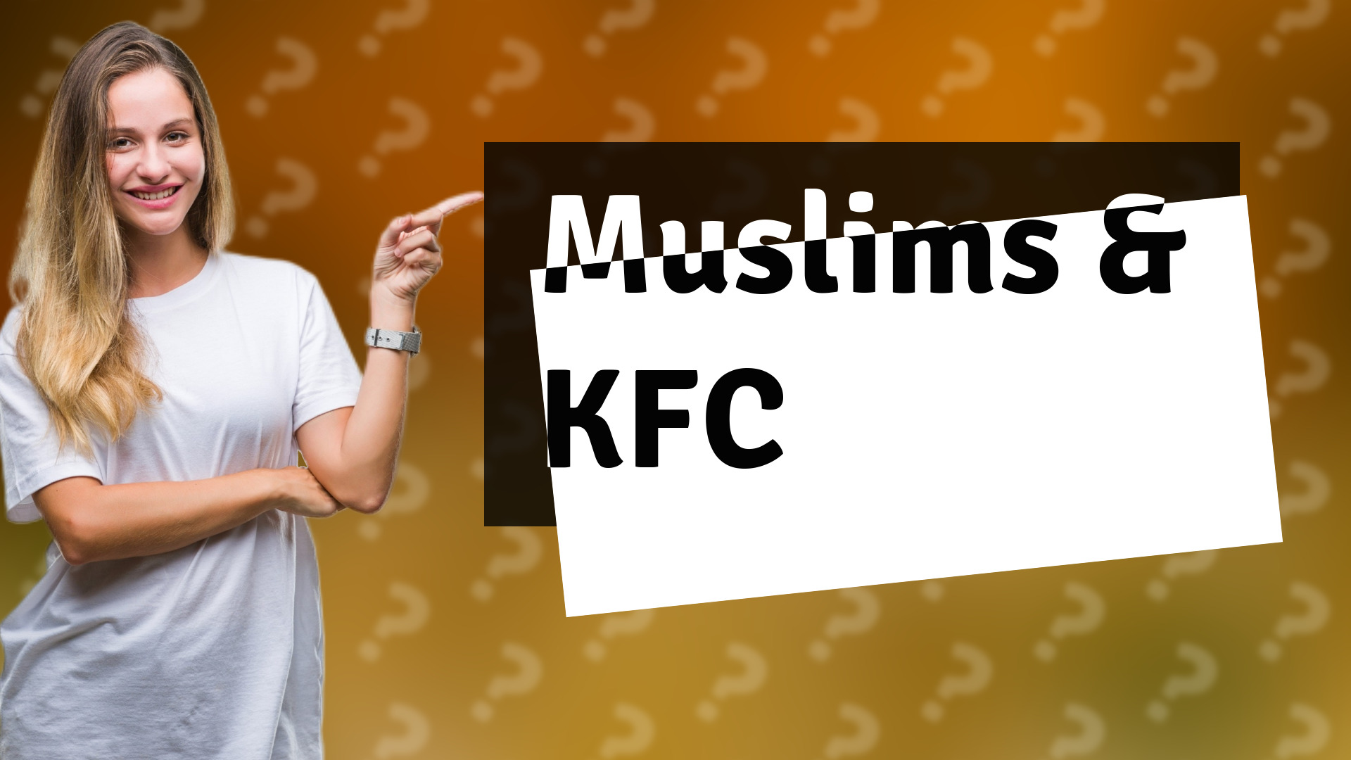 Muslims & KFC