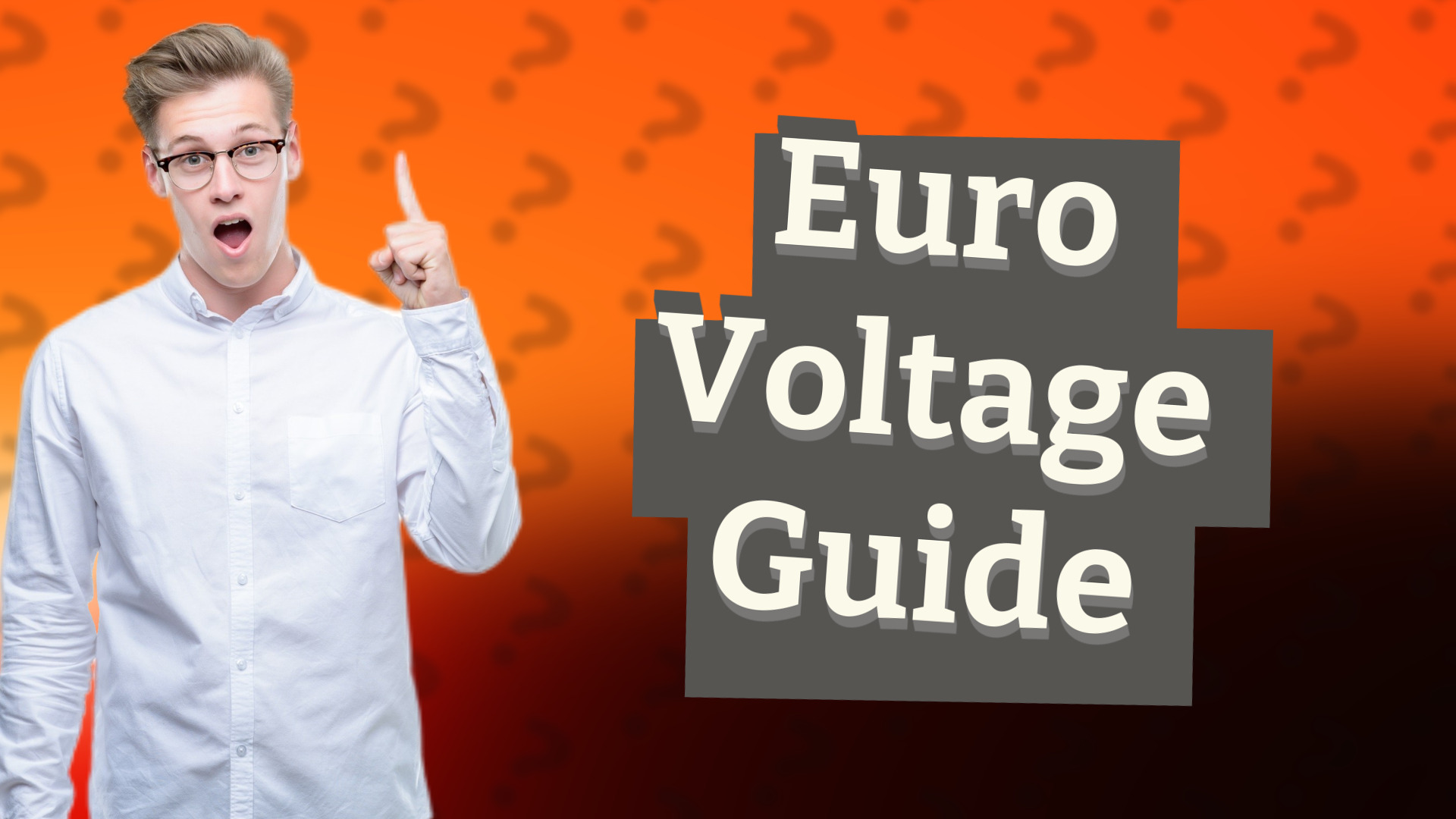 Euro Voltage Guide