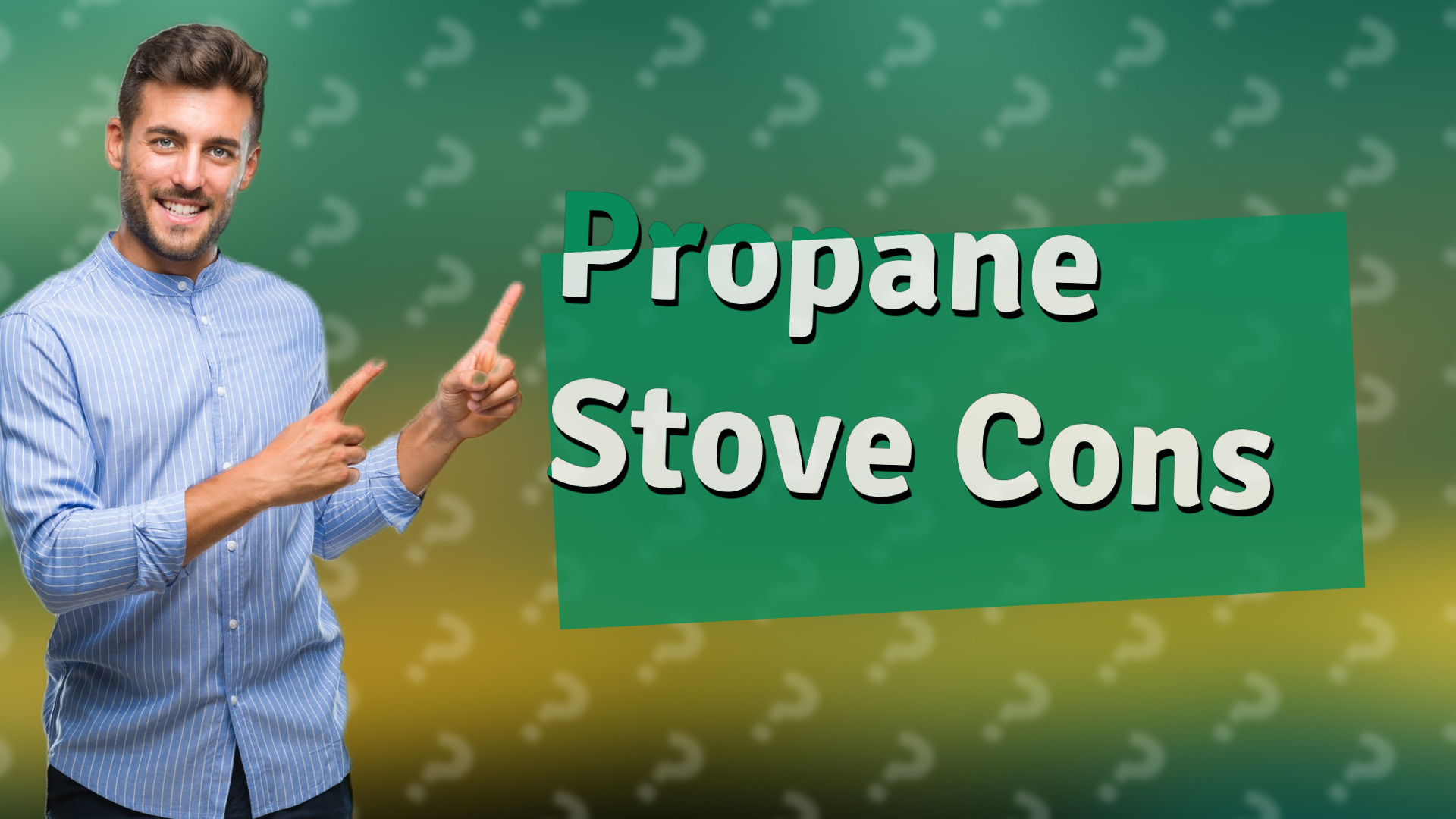 Propane Stove Cons