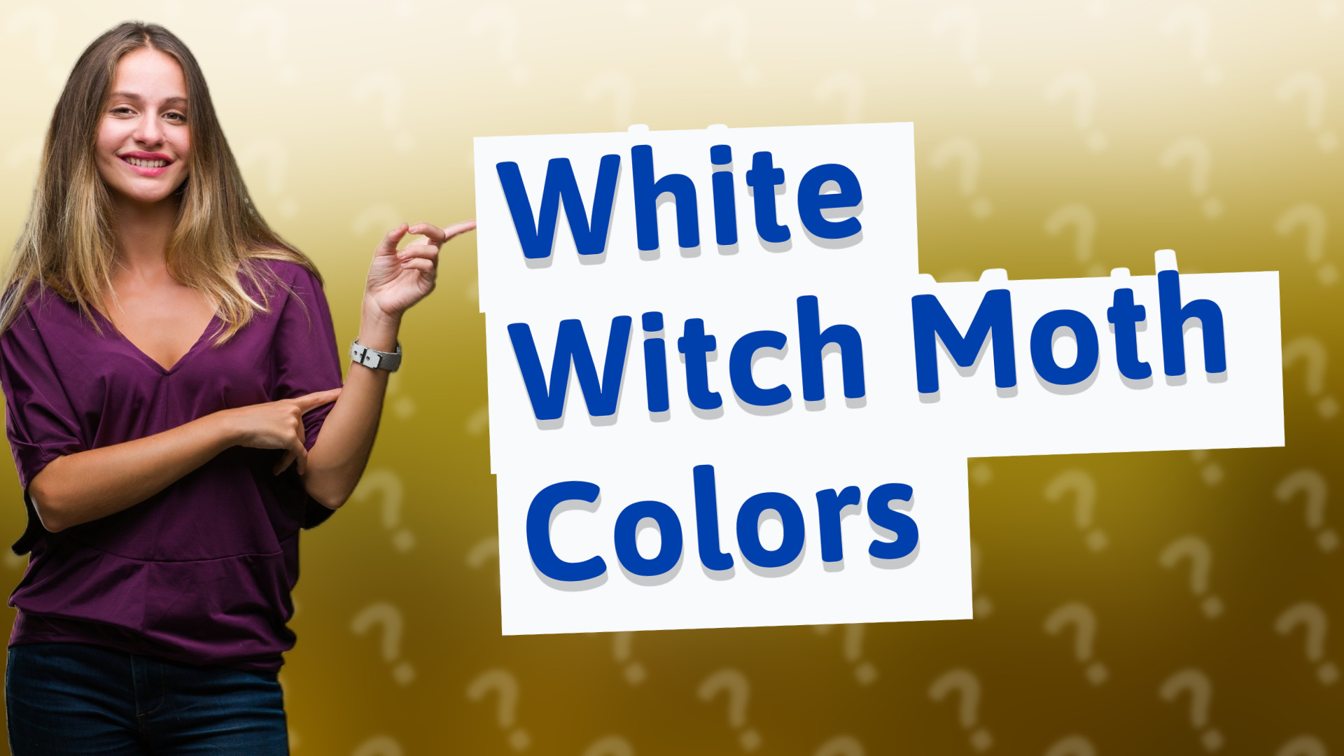 White Witch Moth Colors