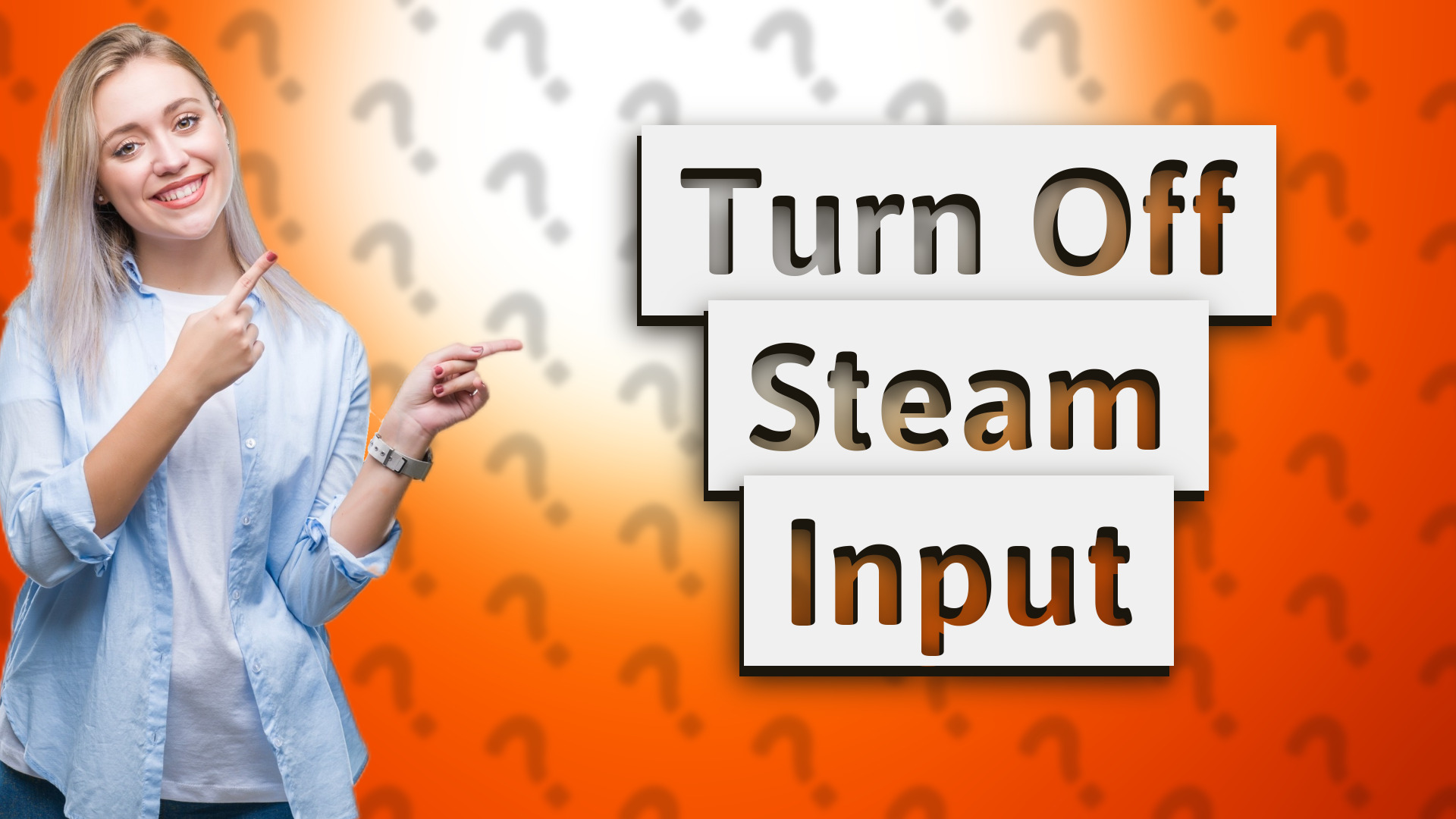 Turn Off Steam Input
