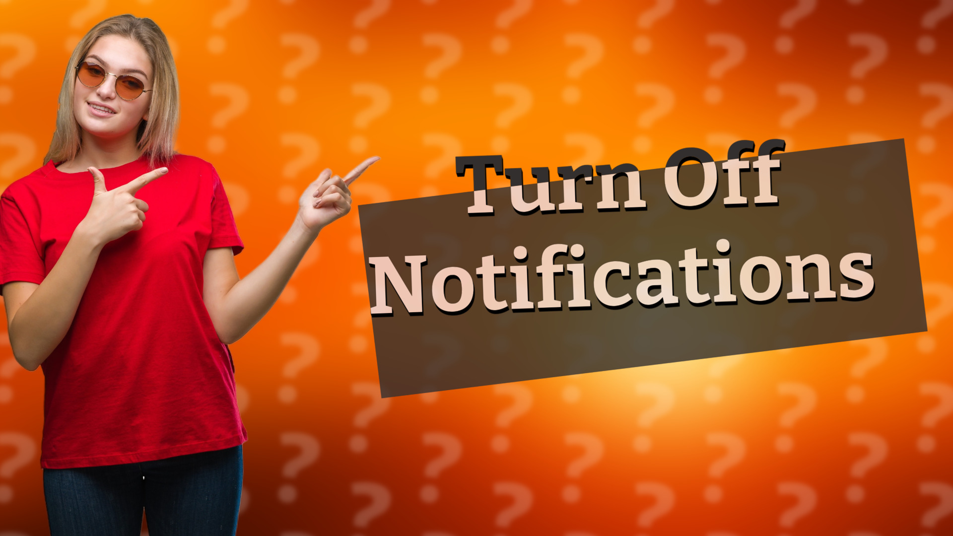 Turn Off Notifications