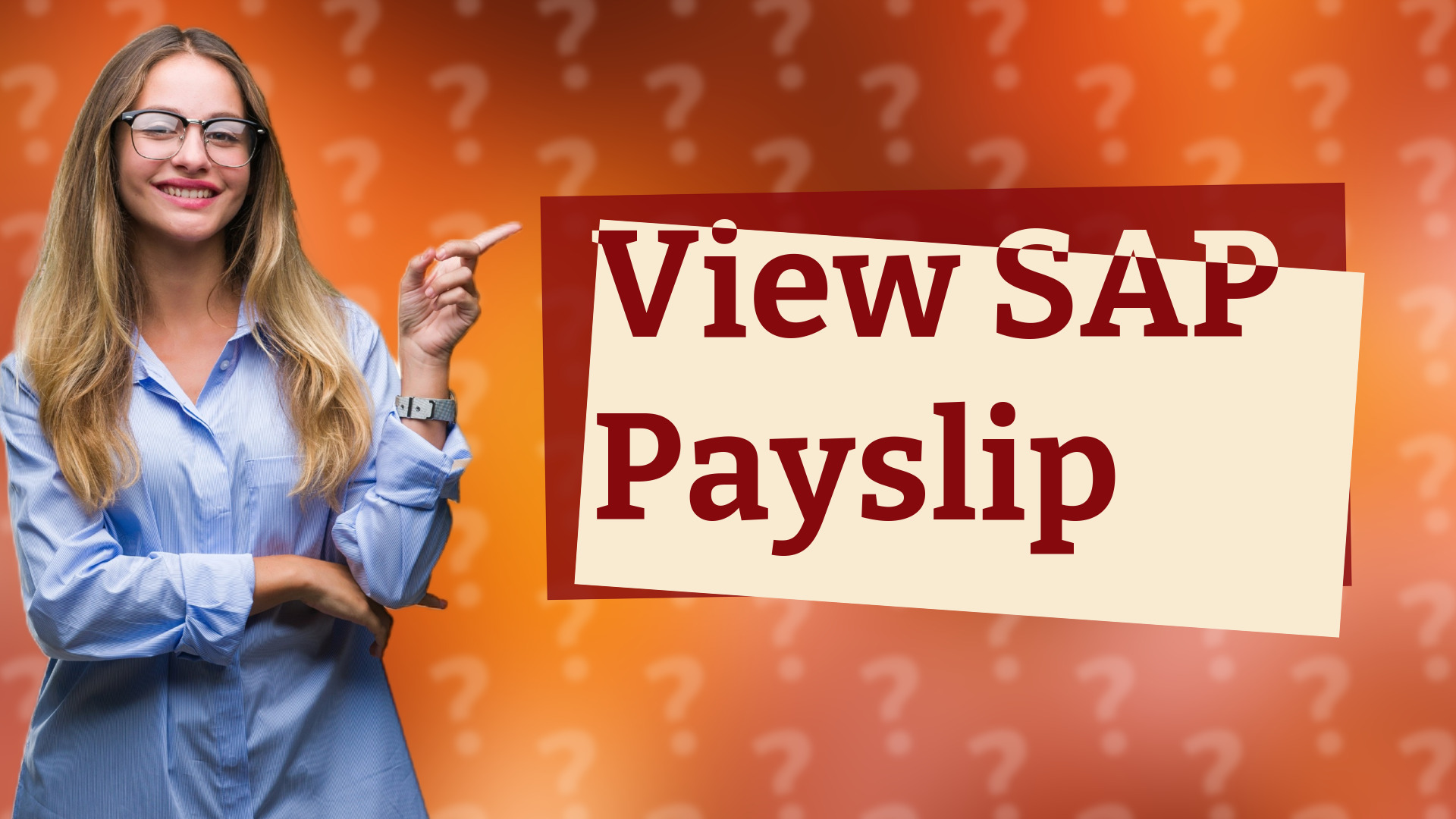 View SAP Payslip