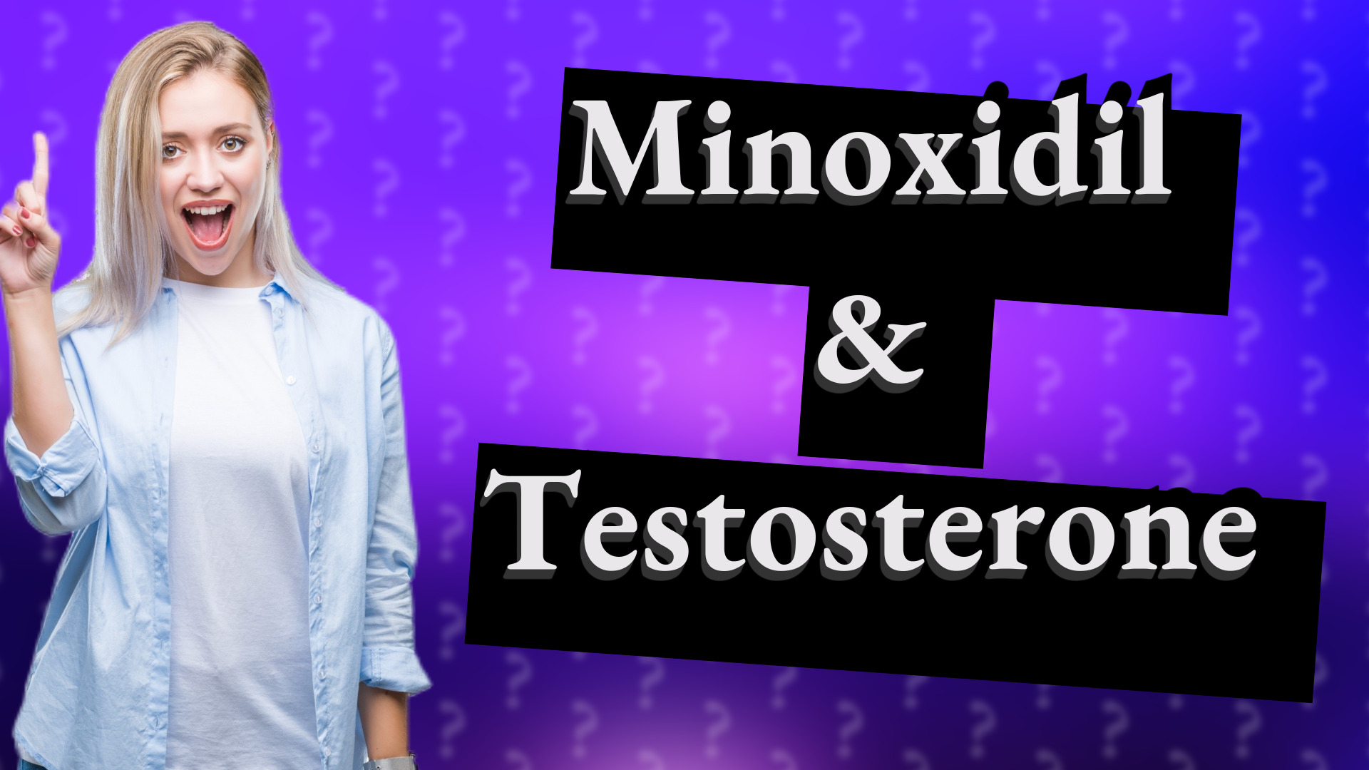 Minoxidil & Testosterone