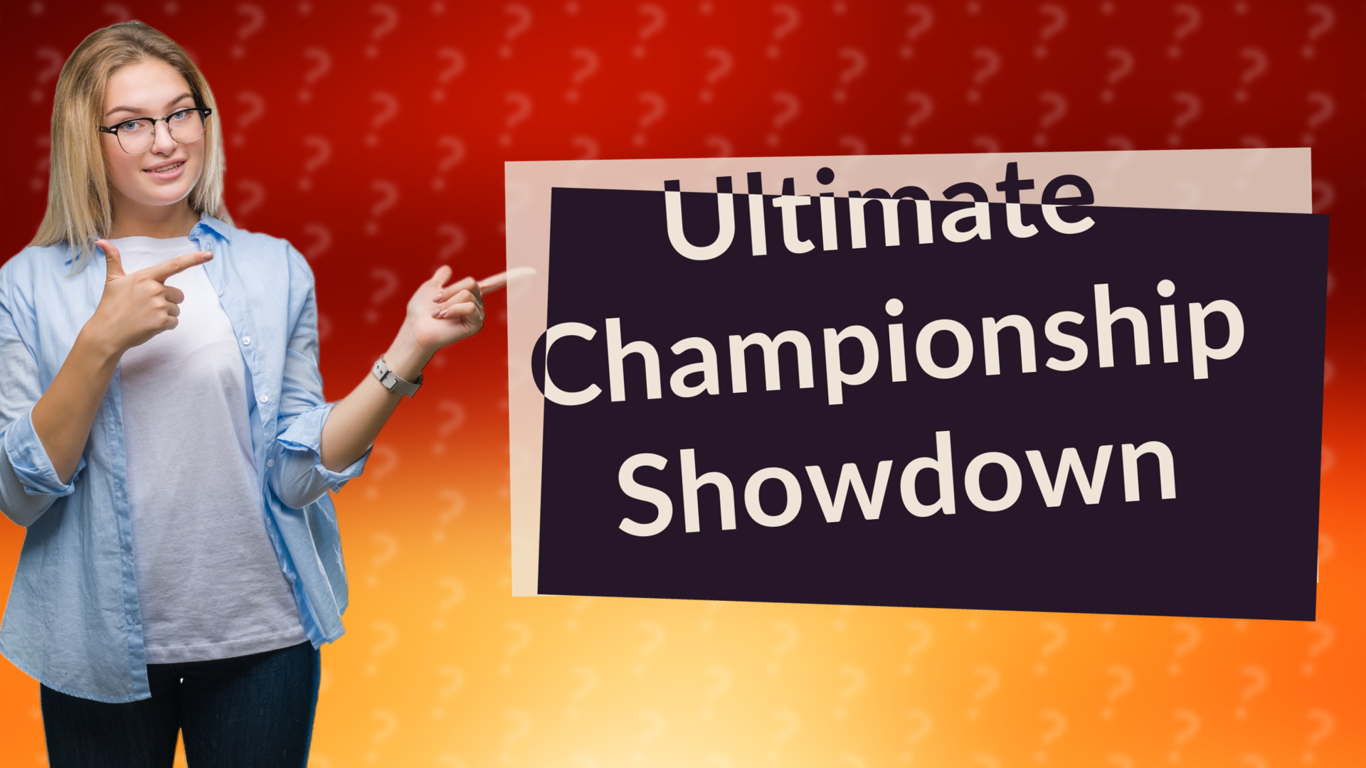 Ultimate Championship Showdown