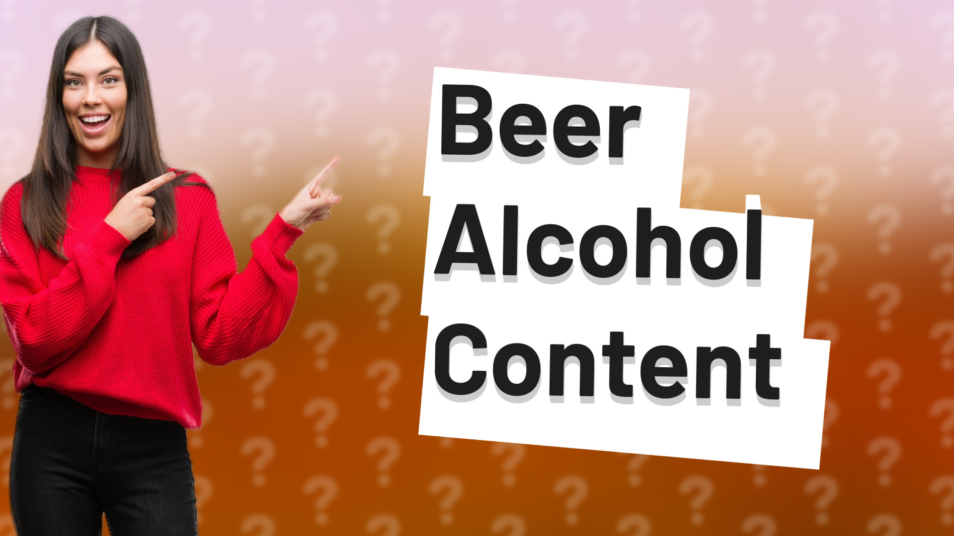 Beer Alcohol Content