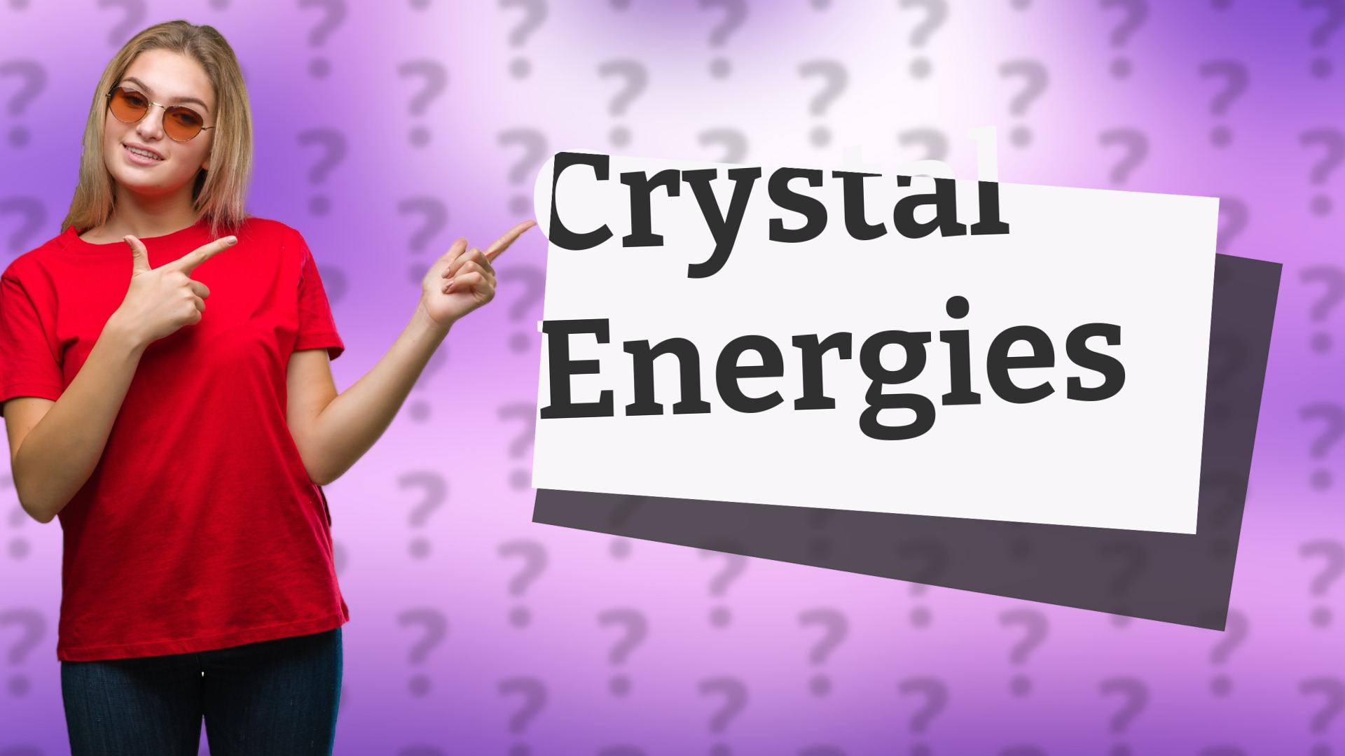Crystal Energies