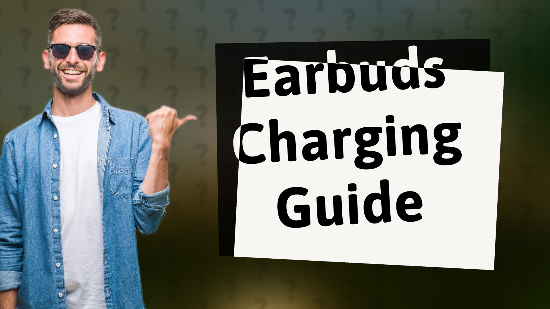 Earbuds Charging Guide