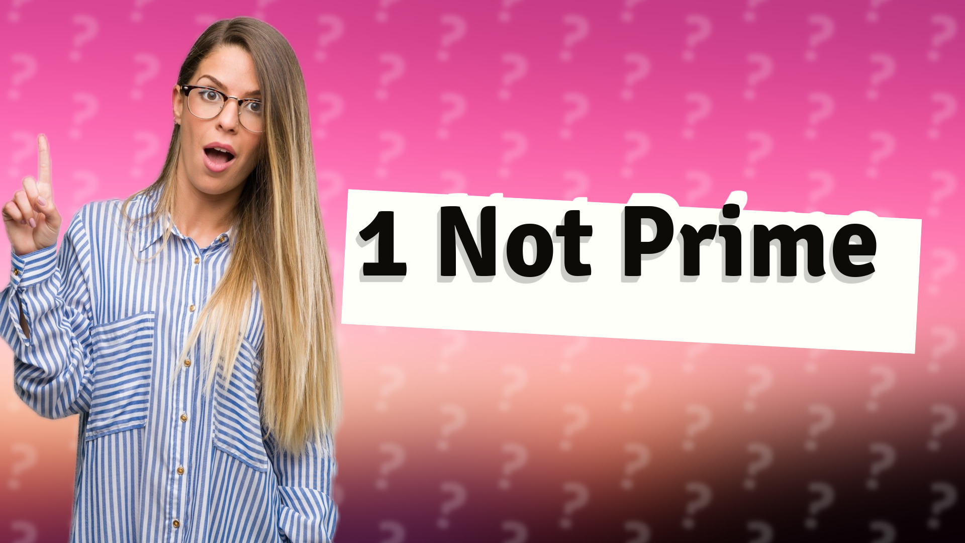 1 Not Prime