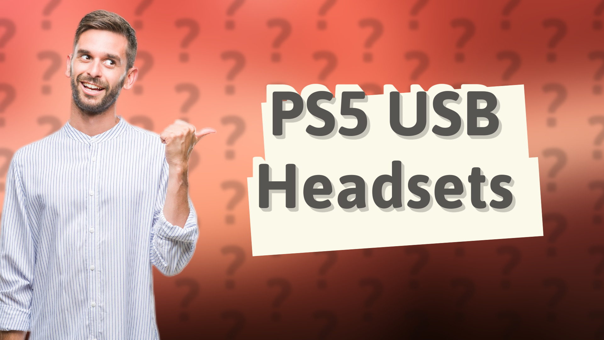 PS5 USB Headsets