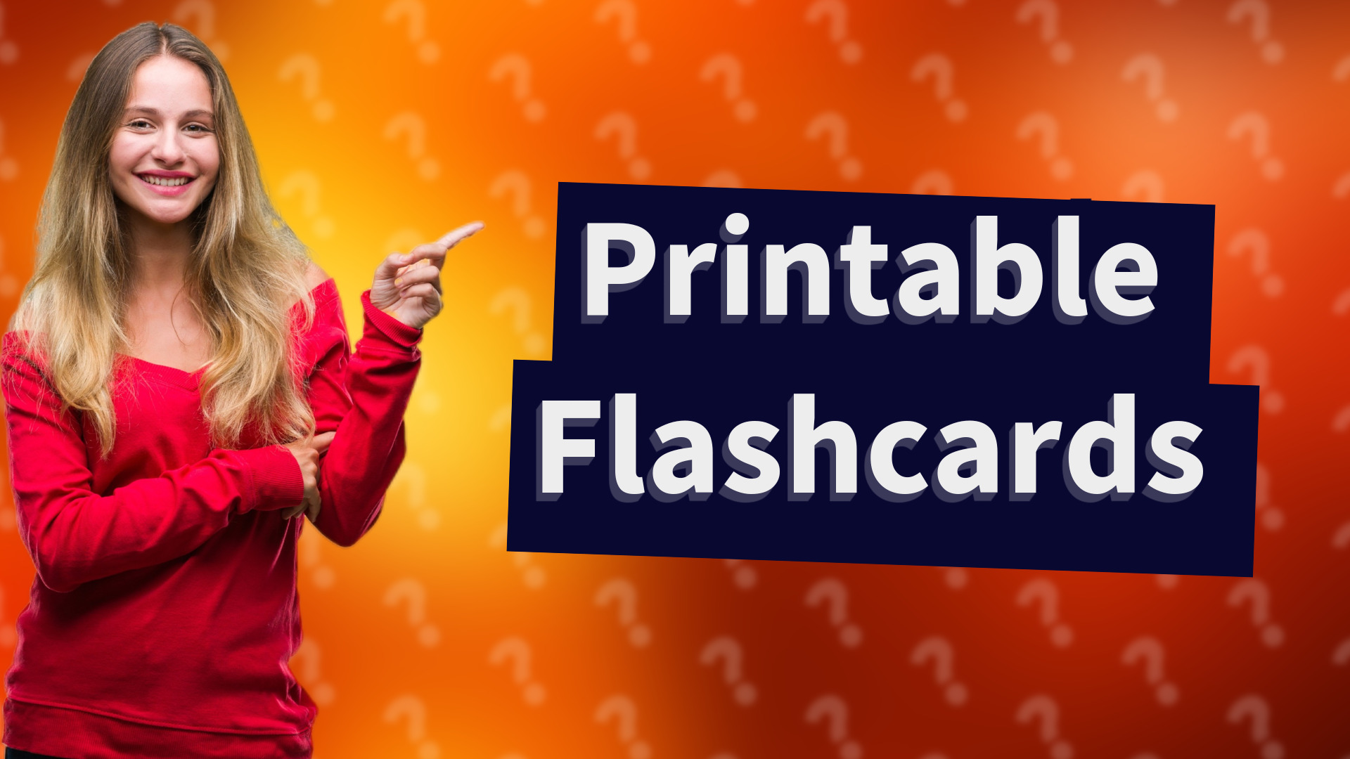 Printable Flashcards