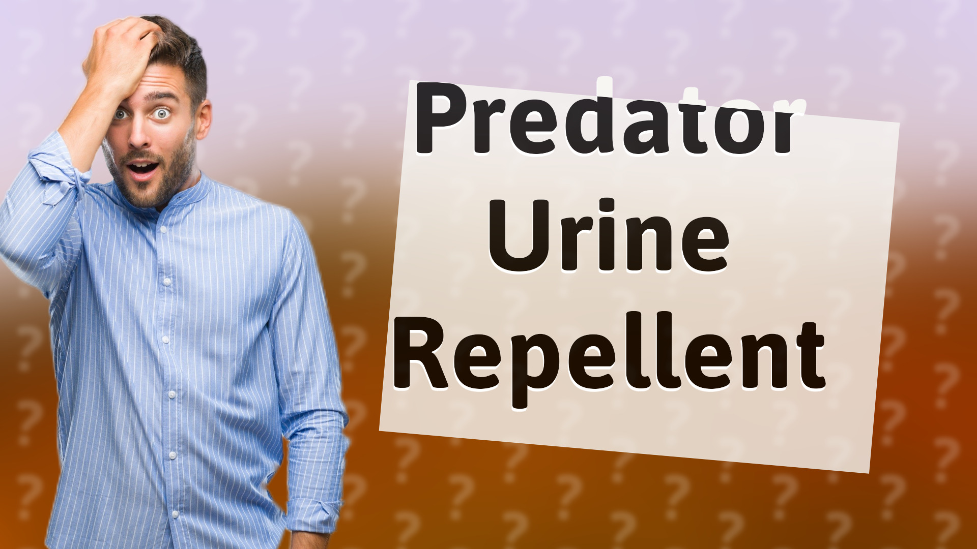 Predator Urine Repellent