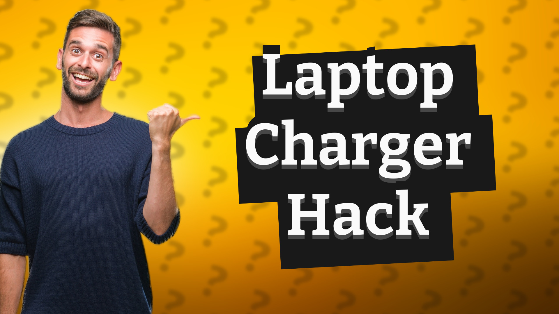 Laptop Charger Hack