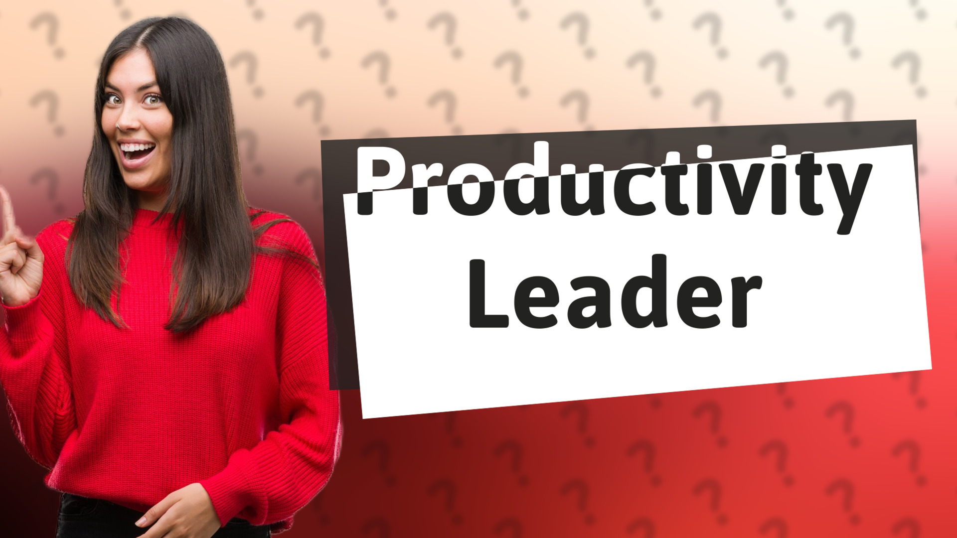 Productivity Leader