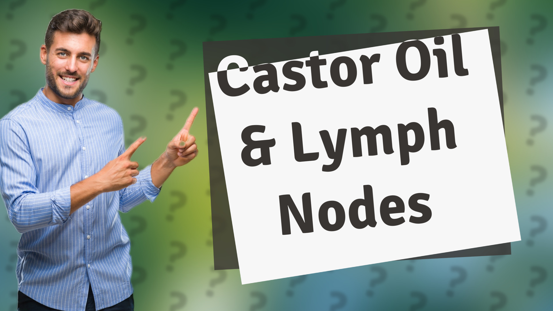 Castor Oil & Lymph Nodes