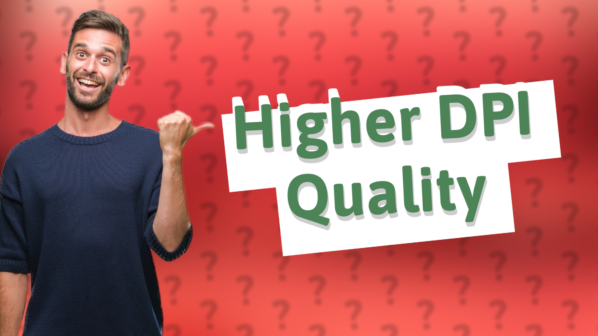 Higher DPI Quality