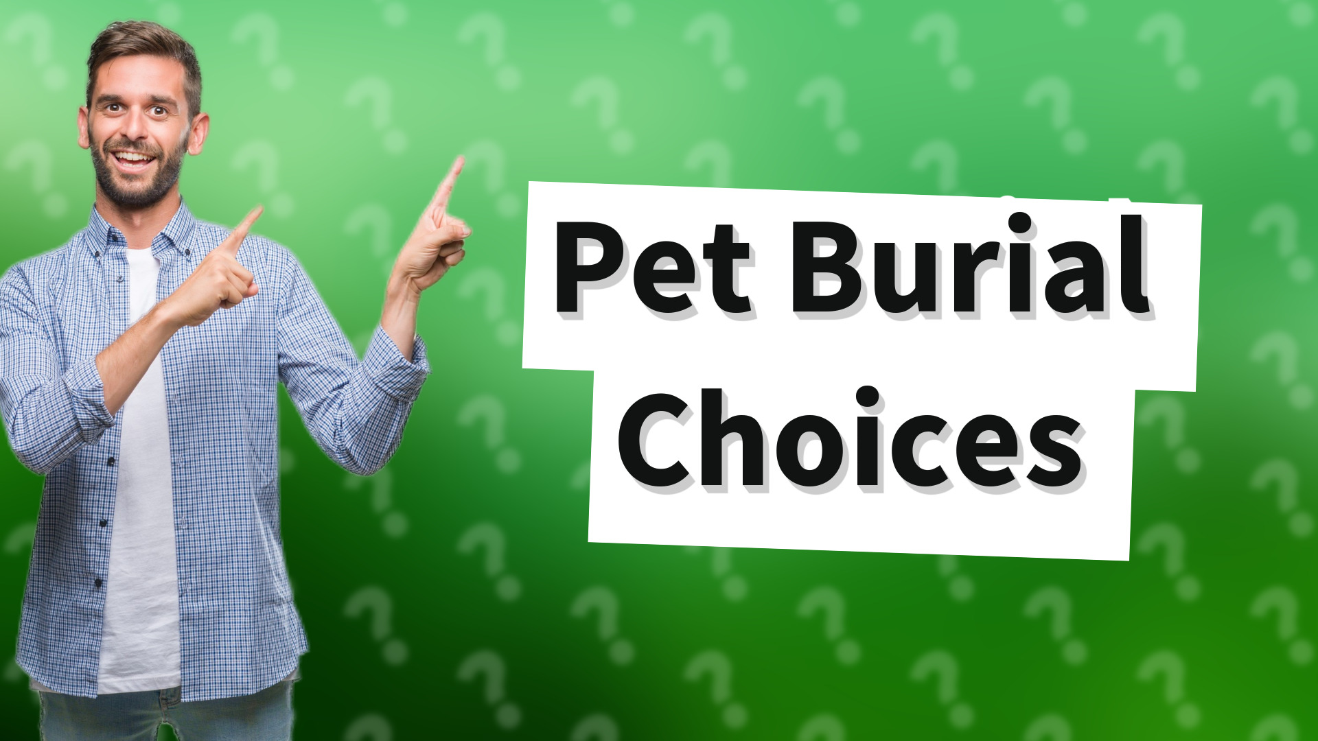 Pet Burial Choices